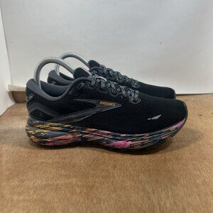 Brooks Ghost 15 Womens Size 6.5 Black Shoes Running Athletic Sneakers